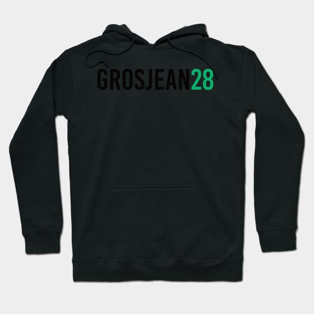 Romain Grosjean 28 Hoodie by GreazyL